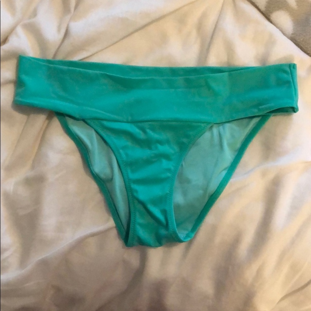 Turquoise Victoria secret bikini bottoms